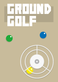 Ground Golf simple brown Earth color