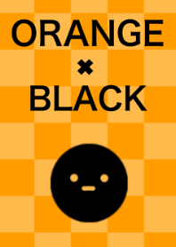 ORANGE x BLACK