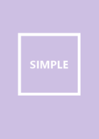 simple sikaku(JP)lavender