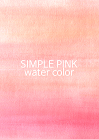 simple water pink color