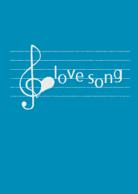 lovesong score Cerulean Blue