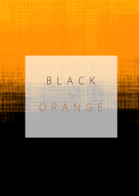 Black and orange