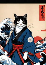 Lautan Kucing Ukiyo-e 96