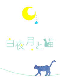 白夜月と猫
