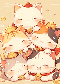 招財貓疊疊樂❤️1-3