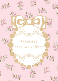 Princess rose and ribbon