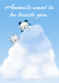Animals want to be beside you.047-2SBlue