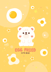 Teddy Bear Egg Fried Friendly