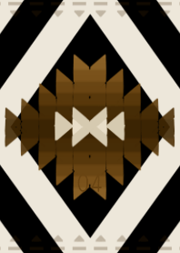 オルテガ ベージュ&ブラウン