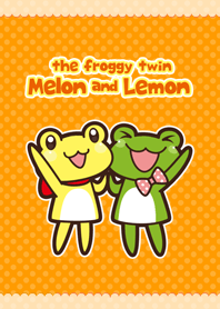 The Froggy Twin <Melon&Lemon>Polka dot