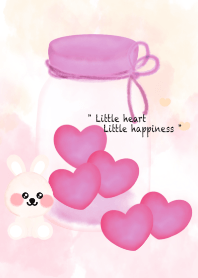 Little purple heart in the jar 6