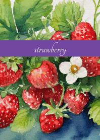 Swinging Strawberry purple