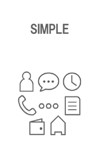 Simple (white)