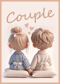 かわいいカップルの着せ替え14