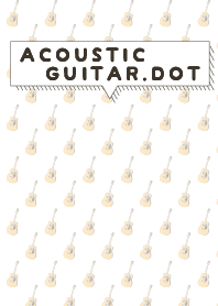 Acoustic guitar dot pattern!