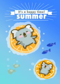 Koala's Summer vacation_simple♡