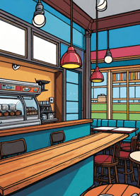 Cozy Coffee shop 410932