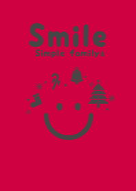 Smile & Xmas tree Pepper red