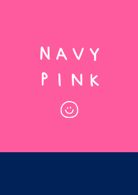 navy and pink.