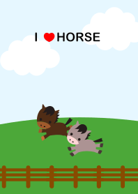 -I Love Horse-