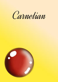 July birthstone.Carnelian & Crystal.y1