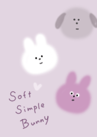 purple Soft Simple Bunny03_2