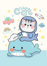 แมวน่ารัก : สีฟ้าสดใส