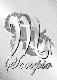Zodiac signs -Scorpio2 Silver-