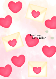 Love letter & Pink heart 2