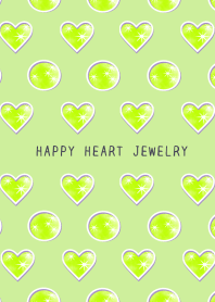 HAPPY HEART JEWELRY Theme/Yellow green