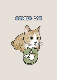 gingercat6 / beige