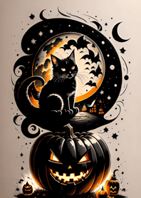 halloween cat aFD892
