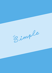 Simple Lines J-Blue (Bl5)