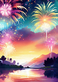 Beautiful Fireworks Theme#3011