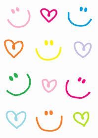 （ニコ ニコ x ハート）