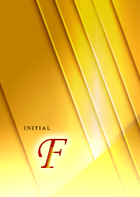 Initial "F"_Happy Gold