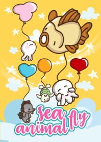 sea animal fly