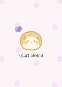 Hedgehog Toast -blueberry- dot