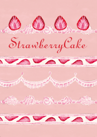 Strawberry Cream Cake