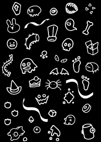 Doodling (black)