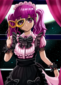 Twin tail maid sister