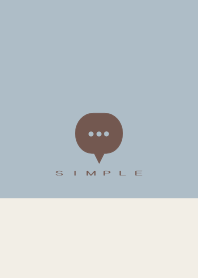 SIMPLE(beige blue)V.1783b