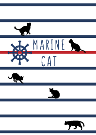simple marine border Cats WV