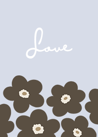 in bloom, flower br - alice blue