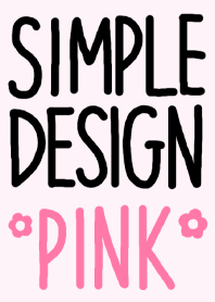 Simple Design(pink)