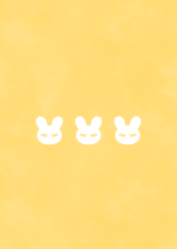 sleeping rabbit.(white3-03)