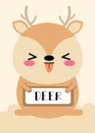 Love Cute Deer Theme
