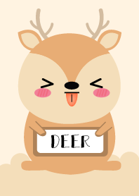 เจ้ากวางน่ารักเรียบๆ