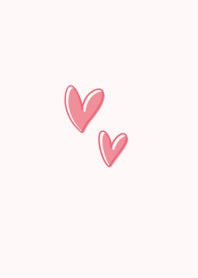 Loose pink heart