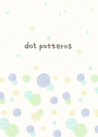 dot pattern24 - watercolor painting-joc